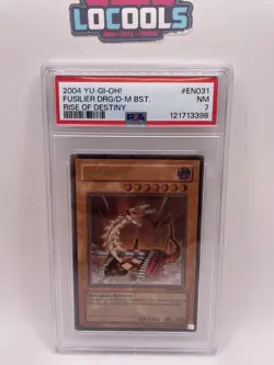 2004 Yugioh Fusilier Dragon, the Dual-Mode Beast RDS-EN031 Ultimate PSA 7 NM - Image 1