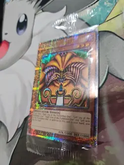 Yugioh! Exodia the Forbidden One TN23-EN002 Quarter Century Secret Sealed NM - Image 2
