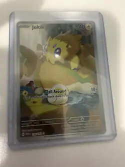 Pokemon TCG Joltik Paradox Rift Holo Card 196/182 Illustration Rare NM - Image 5