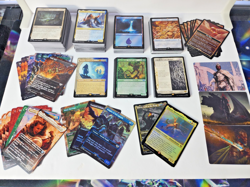 Magic The Gathering: Lord of the Rings LOTR - Card Lot - 306 Cards 23 Foils - Image 1