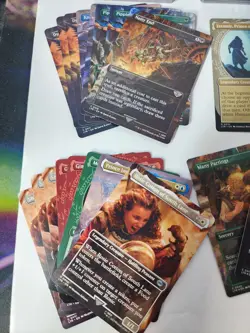 Magic The Gathering: Lord of the Rings LOTR - Card Lot - 306 Cards 23 Foils - Image 3