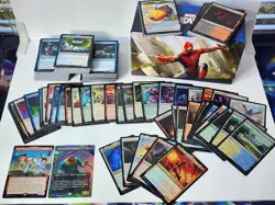 Magic The Gathering: Marvel Spiderman - Card Lot - 283 Cards 47 Foils - Image 1