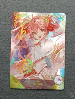 Hatsune Miku Goddess Story NS-11SSR-02 waifu anime card foil holo new - Image 1