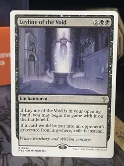 Leyline of the Void White Border Mystery Booster 2 MTG Magic Card - Image 1