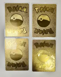 4 Card Pokemon Lot - Charizard - Gold Art Cards - V / VMAX / GX / DX - Image 2