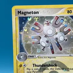 27/112 Magneton Reverse Holo Pokemon Card - EX FireRed LeafGreen MP-LP - Image 3