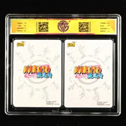 CCG 10/10 DIY Naruto CCG Card NR-MR-061&062 Uchiha Obito & Nohara Rin - Image 2