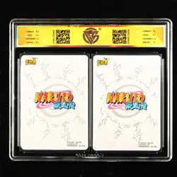 CCG 9.5/10 DIY Naruto CCG Card NR-MR-061&062 Uchiha Obito & Nohara Rin - Image 2
