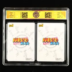 CCG 10/10 DIY Naruto CCG Card NR-MR-059 & 060 Namikaze Minato & Uzumaki Kushina - Image 2