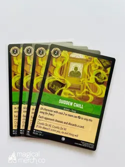 Disney Lorcana Sudden Chill 98/204 Common NM Card Regular 4x - Image 1