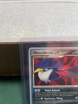 Pokemon TCG: Honchkrow LV.X Holo Rare Card Secret Wonders, #132/132, LP - Image 2