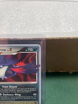 Pokemon TCG: Honchkrow LV.X Holo Rare Card Secret Wonders, #132/132, LP - Image 3