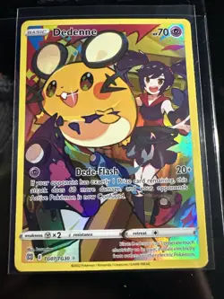 Dedenne TG07/TG30 Trainer Gallery (Brilliant Stars) Pokemon Card NM - Image 1