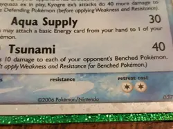 Kyogre ex - 037 (EX Collector's Tins) 037 Nintendo Holo Pokemon Card - Image 2