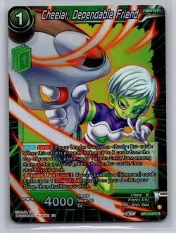 Dragon Ball Super Card Game Fighter's Ambition #BT19-073 Cheelai Foil - Image 1