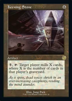 x1 Keening Stone - Foil - Retro Frame R MTG The Brothers' War M/NM, English - Image 1
