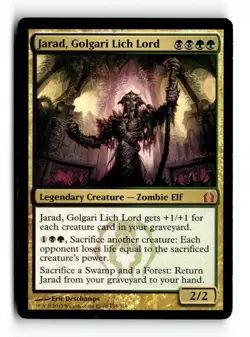 MTG | Jarad, Golgari Lich Lord | RTR | Regular | Heavily Played | English - Image 1