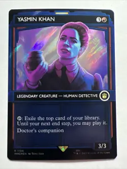 MtG Yasmin Khan Showcase Surge Foil 1130 Rare Universes Beyond Doctor Who NM+ - Image 1