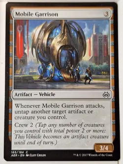 Mobile Garrison - Aether Revolt - Magic the Gathering MTG Nice! - Image 1
