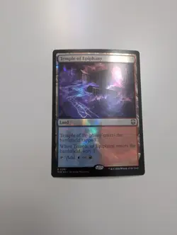 MTG - Temple of Epiphany (Ripple Foil) - Commander: Modern Horizons 3 NM/M Cond - Image 1