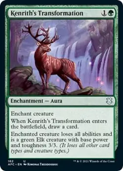 Kenrith's Transformation NM #162 Commander MTG - Image 1