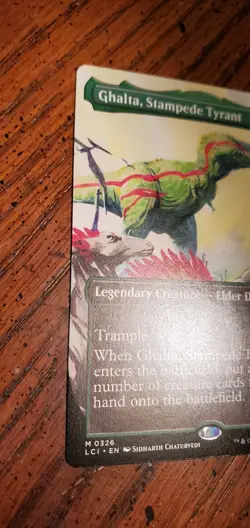 Mtg Ghalta, Stampede Tyrant Borderless The Lost Caverns of Ixalan NM Mythic - Image 3