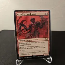 MTG Razorkin Needlehead 153 Regular Rare Duskmourn DSK - Image 1