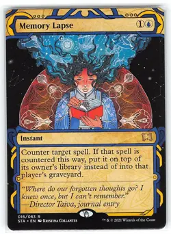 Memory Lapse *Rare* Magic MtG x1 Strixhaven Mystical Archives - Image 1