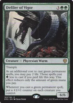 Defiler of Vigor Dominaria United Regular - Image 1