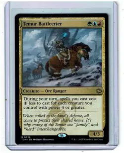 Temur Battlecrier - Tarkir Dragonstorm - Magic the Gathering - Image 1