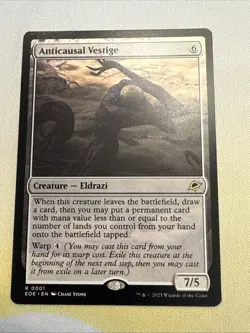 Anticasual Vestige Magic the Gathering Edge of Eternities Rare - Image 1