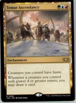 Temur Ascendancy R Commander: Tarkir: Dragonstorm 305 NM - Image 1