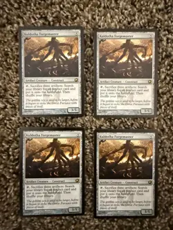 Kuldotha Forgemaster - Magic the Gathering MTG - Scars of Mirrodin NM Playset x4 - Image 1