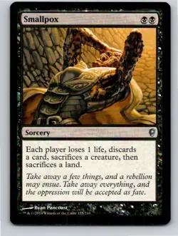 Magic the Gathering Smallpox Conspiracy MTG Free Shipping! - Image 1