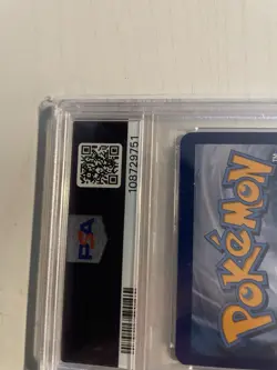 2017 Pokemon Sun & Moon Shining Legends Rayquaza Holo Card PSA9 - Image 4