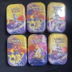 Pokemon TCG Kanto Power Mini Tins - Sealed New (Lot of 6) - Image 1