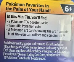 Pokemon TCG Kanto Power Mini Tins - Sealed New (Lot of 6) - Image 3