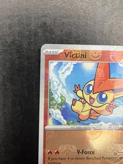 Victini 012/086 (Master Ball Pattern) Pokemon TCG Sv: Black Bolt Reverse Holo NM - Image 5