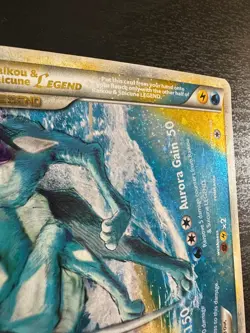 Pokemon Raikou & Suicune Legend Bottom 93/95 HGSS Unleashed NM- - Image 2