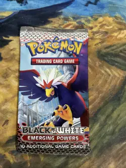 Pokemon TCG Black and White Emerging Powers Booster Pack Sealed 820650106293 - Image 1