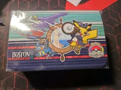 Pokemon World Championships 2015 Boston Deck Box Pikachu - Sealed - New - Image 1