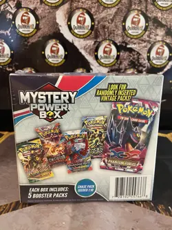 Pokemon Mystery Power Box Chase Pack Seeded 1:10 (5 Booster Packs) NEW SEALED - Image 2