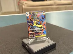 2025 Pokemon TCG MEGA LUCARIO EX 160/132 UR Ultra Rare Full Art Mega Evolution - Image 1