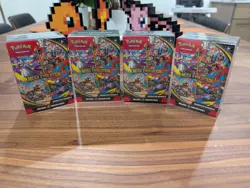 SEALED Pokemon Mega Evolutions Booster Bundle - Lot Of 4 - Image 1