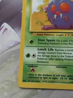 Pokemon TCG Venonat Jungle 63/64 Regular LP. - Image 4