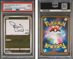 Pokemon Pikachu Yu Nagaba Promo 208/S-P Japanese PSA 9 - MINT - Image 1