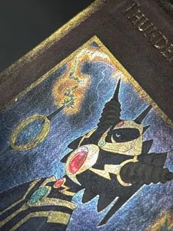 Thunder King Rai-Oh PGLD-EN075 Premium Gold 1st Edition Gold Rare LP - Image 5