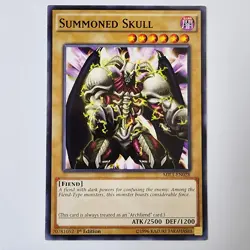 Summoned Skull - MIL1-EN028 - LP/MP - Common - 1st ed - Yugioh - Image 1