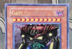 1996 Yu-Gi-Oh! "Gate Guardian" MRD-000 Secret Rare Unlimited - Image 2