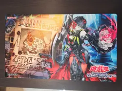 Yu-Gi-Oh Diabelistar Wanted Poster Playmat High Quality Rubber Mat and Print - Image 2